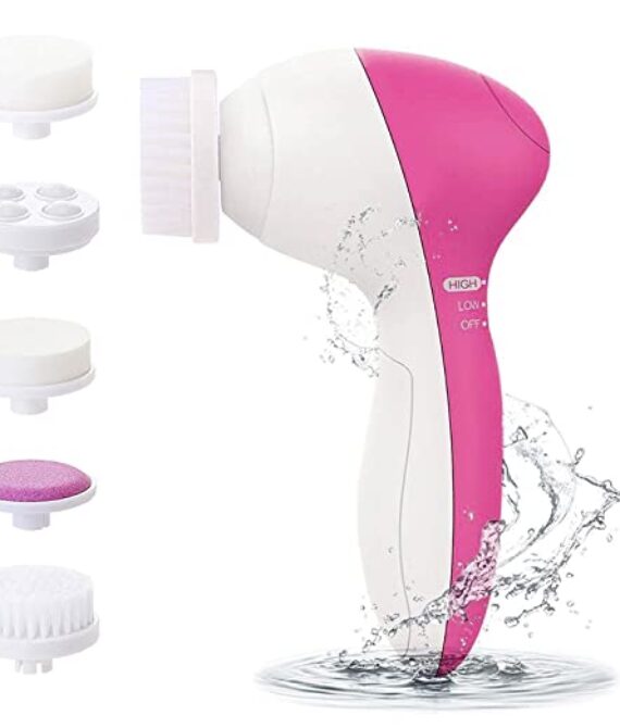 Cepillo facial eléctrico y masajeador