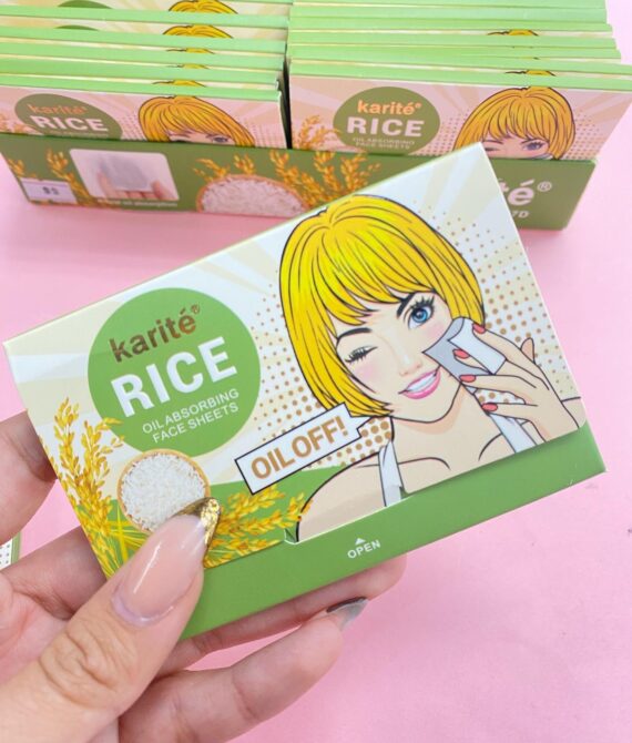 Papel de arroz absorbente de grasa