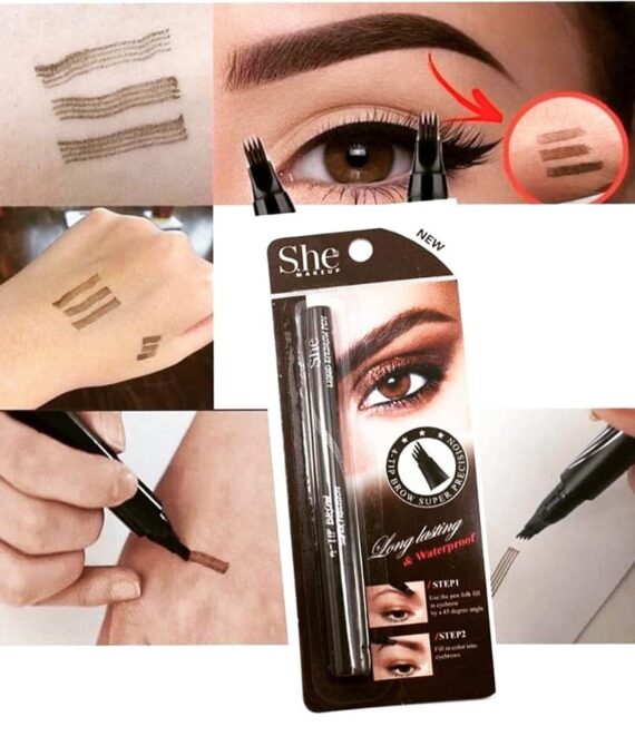 Lápiz de ceja pelo a pelo She