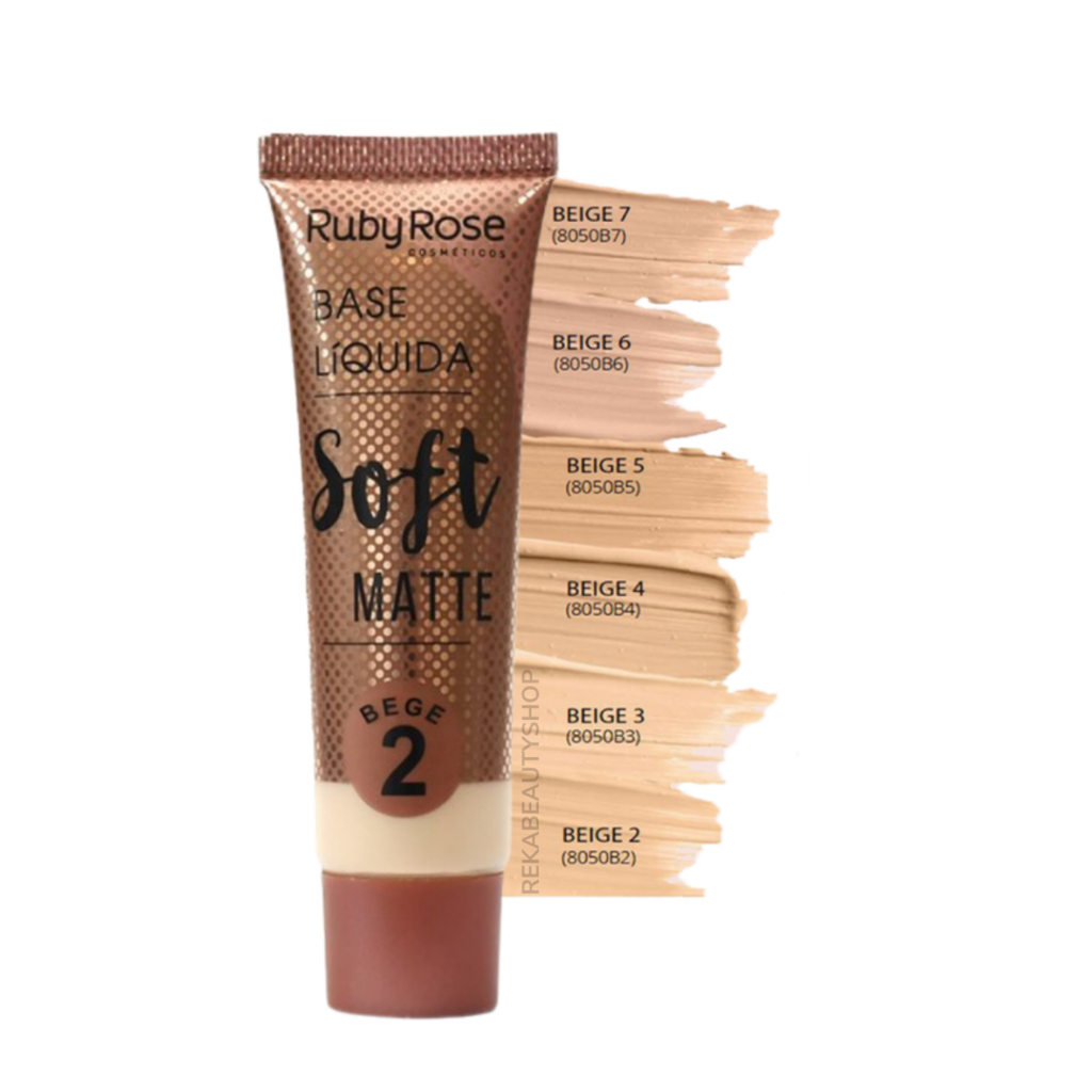 BASE LIQUIDA SOFT MATTE RUBY ROSE