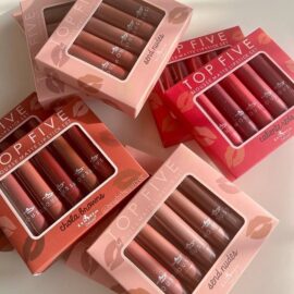 Mousse Matte Lipstick - Top Five Sets medio cajon 72 sets