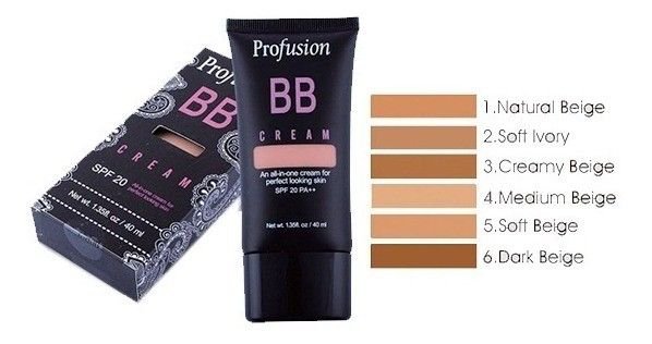 Profusion BB cream Px look