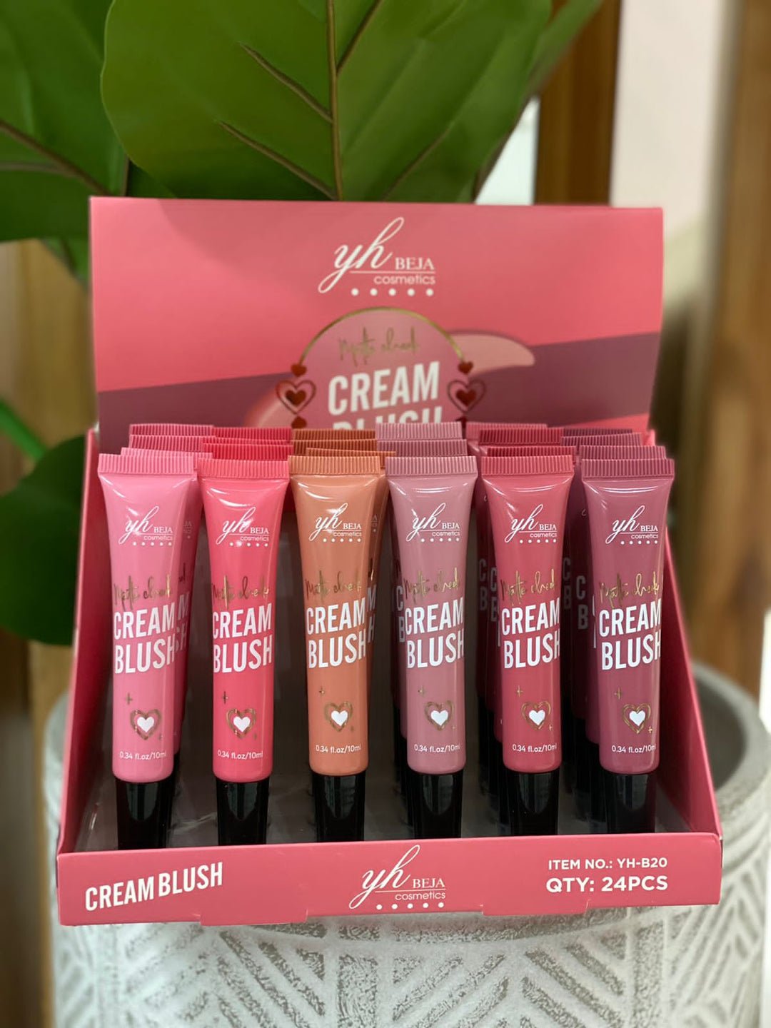 YH Beja Cosmetics Matte Cheek Cream Blush