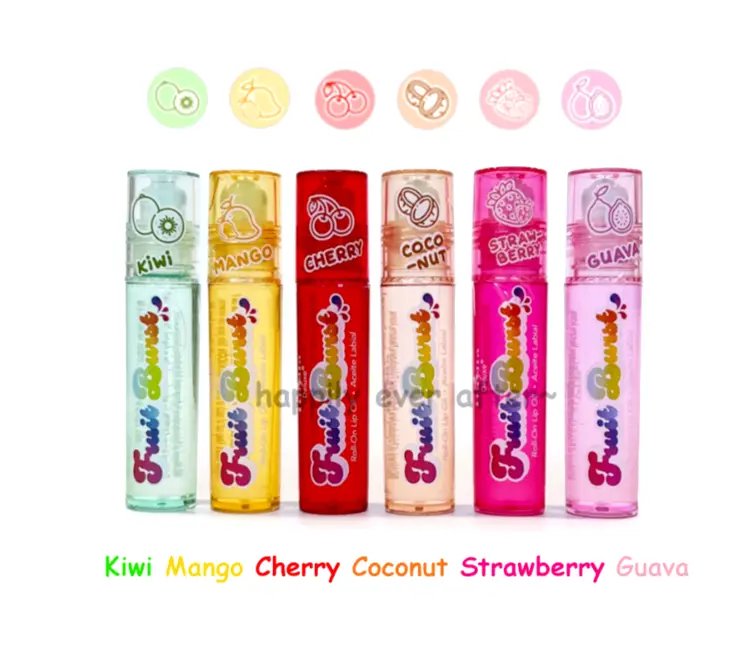 Italia deluxe Fruit Burst Roll On Lip Oil – WHOLESALE BOX VEGAN Lipgloss