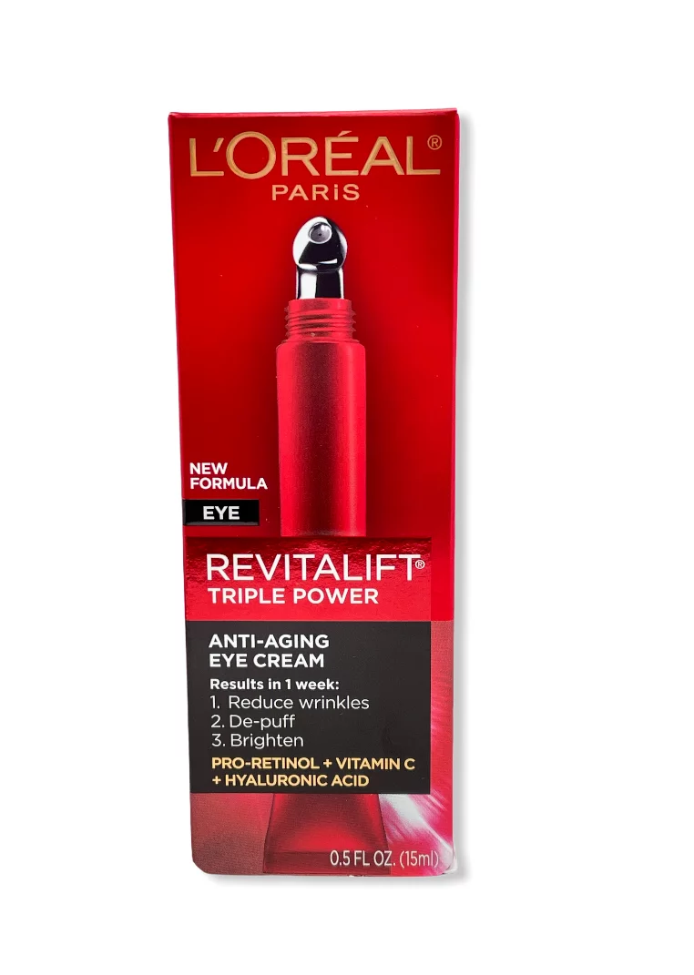 L’Oreal Paris Revitalift Triple Power Anti-Aging Eye Cream 0.5 fl oz/ 15 mL