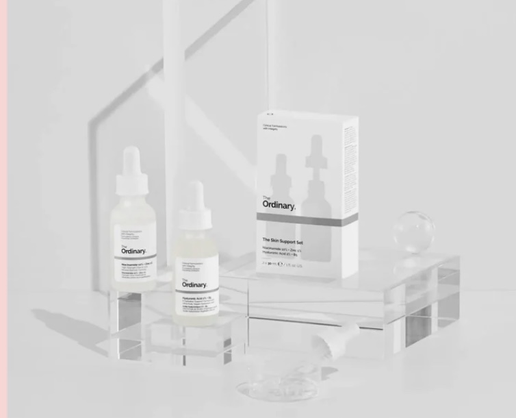 The Skin Support Set – The Ordinary
Niacinamida- Ácido Hialuronico