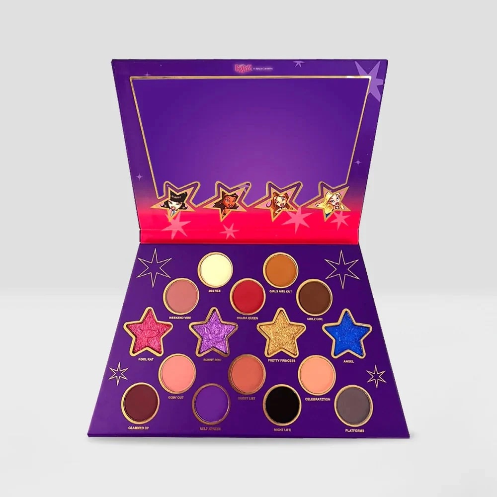 BEAUTY CREATIONS – PALETA DE SOMBRAS GIRLS NIGHT OUT X BRATZ