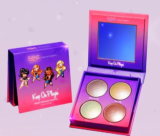 Paleta de Iluminadores Beauty Creations X BRATZ