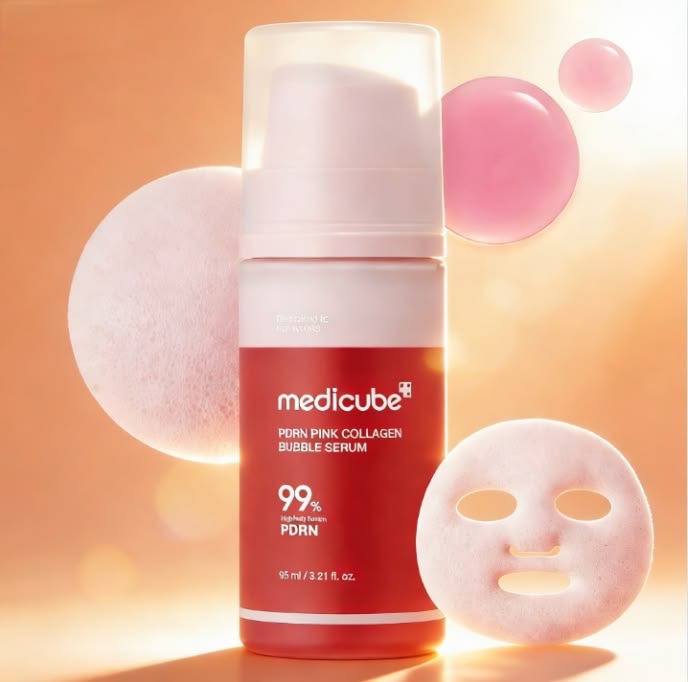 Serum de Burbujas de Colageno Rosa Medicube