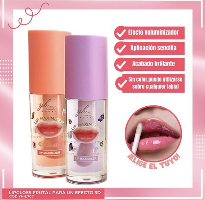 Brillo labial 3D volumen