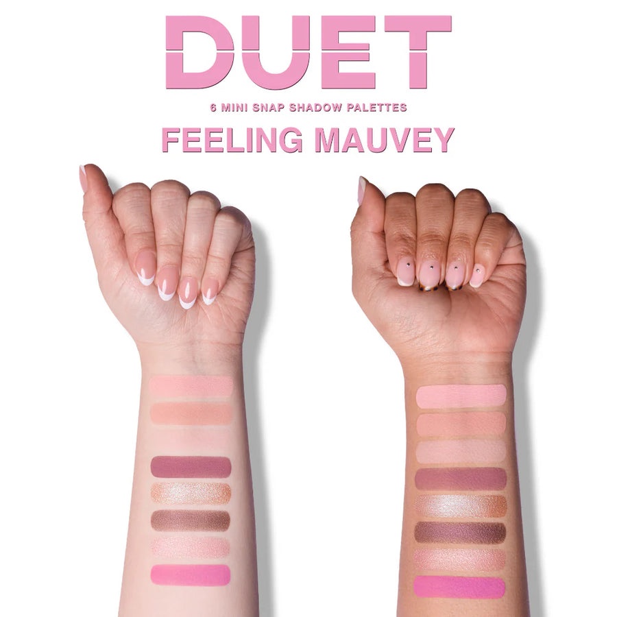 Beauty Creations Duet Feeling Mauvey Paleta de sombras - Imagen 2