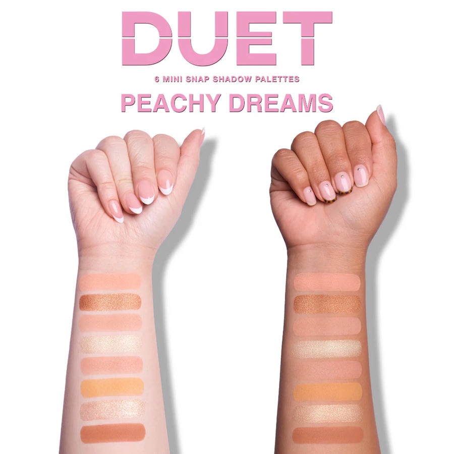 Beauty Creations Duet Peachy Dreams Paleta de sombras - Imagen 3
