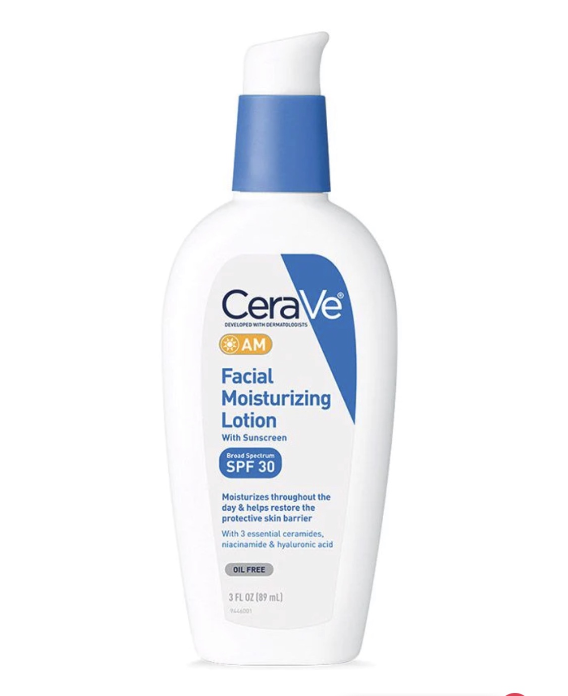 CERAVE AM Facial Moisturizing Lotion with Sunscreen