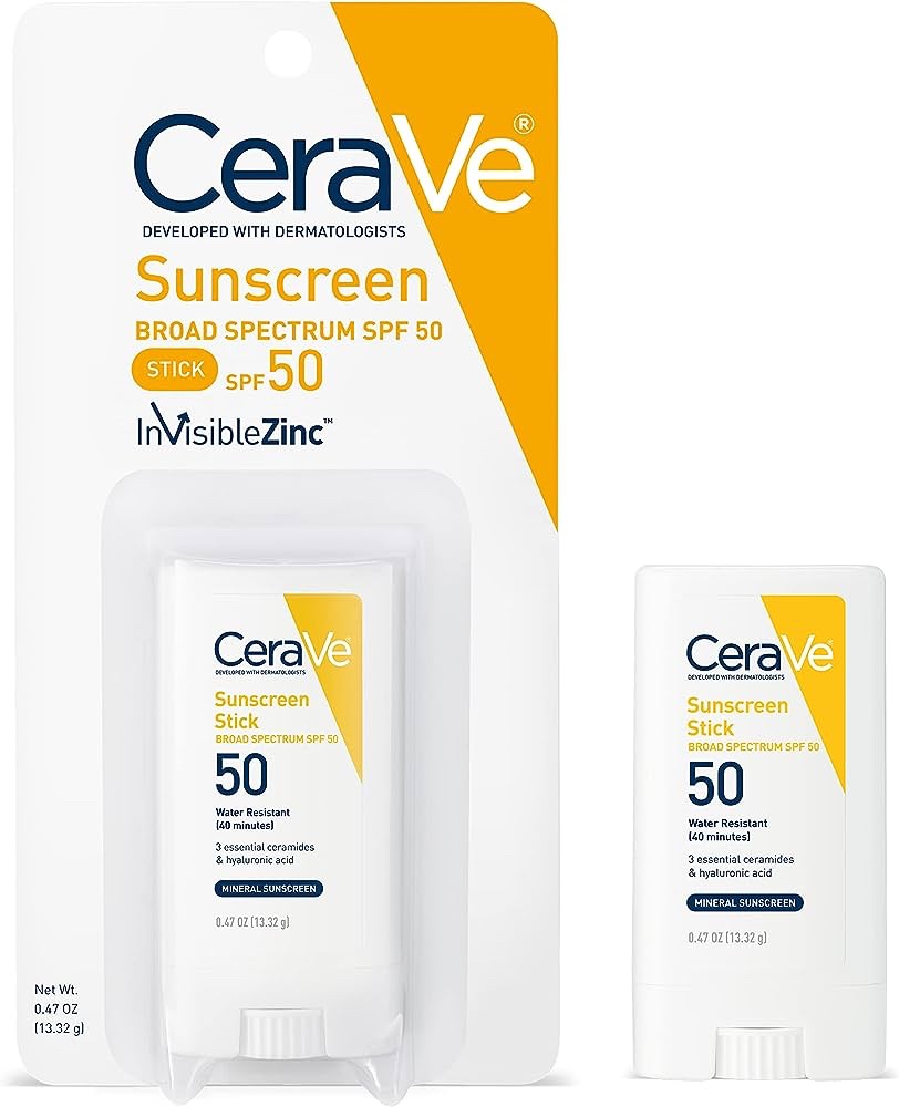 Protector solar en barra stick SPF 50 by CeraVe