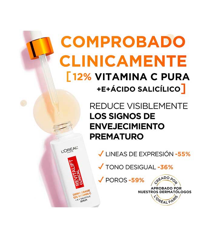 vitamina C Revitalift da Loreal Paris.