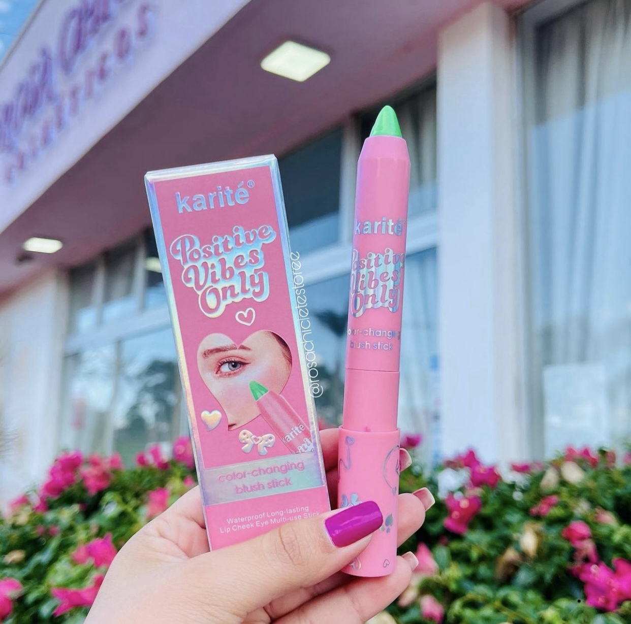 Rubor Verde Mágico Kiss Beauty