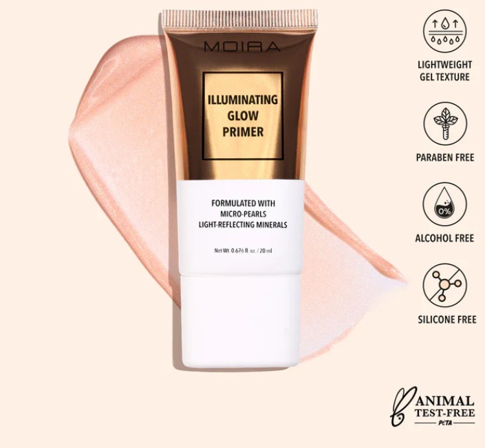 Primer para rostro iluminador Moira